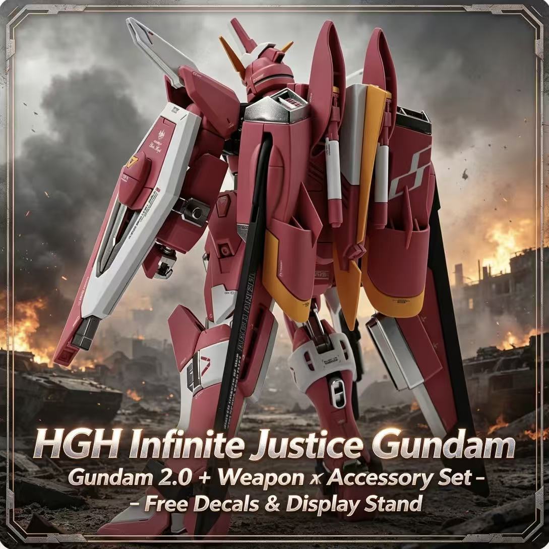 231 HG 1/144 Infinite Justice  – обзор и цена Bandai Model Gundam Hg